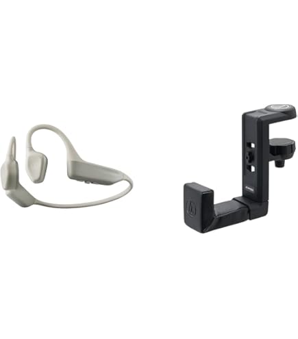 Amazon.co.jp: audio-technica ATH-CC500BT2 BK 軟骨伝導ワイヤレス