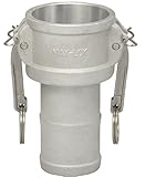 フルネスジャパン MAX-LOK ホースシャンクカプラー アルミニウム製 1インチ MAX-C-1A