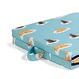 パイルの枕ブラウンTeddy Bears fold-a-bed、ブラウンBears、1パック