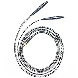 GUCraftsman 16株 7N単結晶銅+7N単結晶銀混合編組ヘッドホンアップグレードケーブル/代替ケーブルは4Pin XLR/4.4mm/2.5mm Focal Utopiaと互換性あり (4.4mm プラグ)