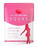 EQUAS エクオール 生成 大豆イソフラボン ラクトビオン酸 高麗人参 GABA コラーゲン ヒアルロン酸 １１種類のサポート成分配合 国内製造 30日分 (30日分)