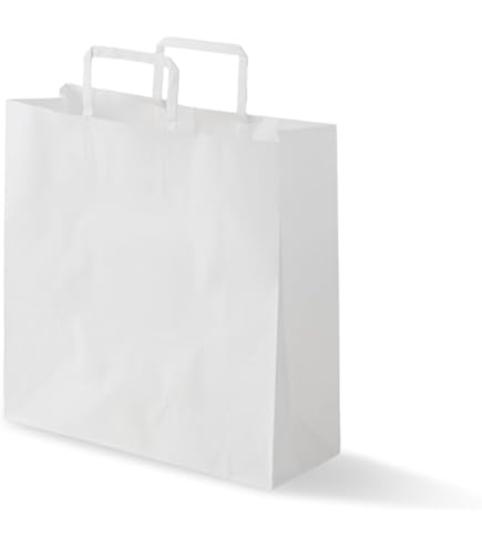 Amazon | HEIKO 紙袋 25チャームバッグ MS1 白無地 50枚