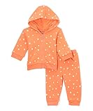 Sweet &ソフトBaby Jogger with Zip Upフード付きジャケット カラー: ピンク