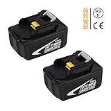 BL1840 マキタ 18v 互換バッテリー 4000mAh マキタBL1830 BL1840 BL1850 BL1860対応 リチウムイオン電池 高品質なサムスンセル搭載 2個セット【powayup