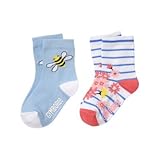 ジンボリー GYMBOREE/ ビー&フラワーソックス スカイブルー 小物くつ下・タイツ 6～12ヶ月【並行輸入】