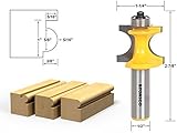 Yonico 13194 Bullnose Beading Router Bit 5/16r - 5/8 bead 1/2 Shank by Yonico