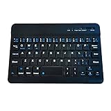 キーボード bluetooth 無線 ワイヤレス 充電 usb ブルートゥース タブレット ブラック