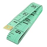 巻き尺ダイエットテーラー縫製布定規150センチメートル60」グリーン