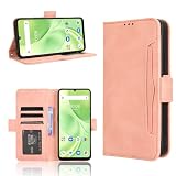 UMIDIGI G9 5G ケース UMIDIGI G9T/G9C/G9A ケース UMIDIGI Note 90 ケース UMIDIGI G9 5G/G9T/G9C/G9A/Note 90 カバー Pokaas 手帳型ケース スマホケース カード収納 スタンド機能 サイドマグネット ストラップホール付き 全面保護 ステルス式カードスロットポケット付き (ピンク, UMIDIGI G9 5G)