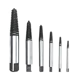 AMPRO T73153 1/8-Inch to 3/4-Inch Screw Extractor Set, 6-Piece [並行輸入品]
