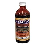 アトムハウスペイント 油性オイルステイン 300ML ブラウン