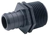 Zurn Pex-qest 1in. Barb X 1in. MNPT Adapter QQPMC55XPK1