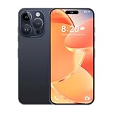 SUNSAMITO スマホ C15PROMAX 12+512GB 、Android 13.0 /5G スマホ、6.8インチ大画面スマホ， バッテリー 6800mAH、108MP+48MP カメラ、指紋認証|顔認証|GPS|デュアルSIM (ブルー)