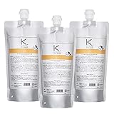 ケフトル 詰め替え コンディショナー メンズ シャンプー後のスカルプケア トリートメント 男性用 500g×3