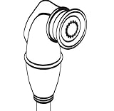 Moen 136106 Hose and Spray, Small, Chrome [並行輸入品]
