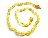 Momma Goose Olive Teething Necklace Unpolished Lemon Small/11-11.5 [並行輸入品]