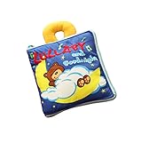 おでかけ 布えほん ベビー用 布のおもちゃ 赤ちゃん用　(小熊おやすみ)