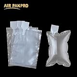 AP1015(50枚ポンプ付) L10cm*W6cm*H5cm エアー緩衝材 エアーピロー エアキャップ エアクッション材 空気緩衝材 エアーバック 梱包材 緩衝材 包装資材 梱包資材 エアパッキン 衝撃吸収材 梱包 包装