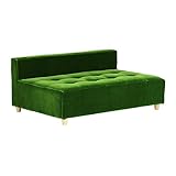 arne ベンチソファ ベンチ イス 背もたれ コーナーソファー ローソファー Baggy DX-armless 3×5 モケット グリーン