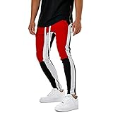 ロングパンツ メンズ Dafanet ジョガーパンツ メンズ トレーニング スウェット ライン 無地 メンズファッション チノパン メンズ スキニーパンツ カジュアル 運動 美脚 細身デザイン 大きい