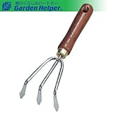熊手 ハンドレーキ 天然木柄 Garden Helper ガーデンヘルパー G-4