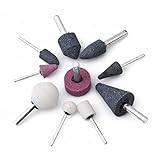 KLUMA　研磨ツール　サビ落とし　塗装はがし　研削　研磨　ロータリーツール　クリーニング　作業工具　電気研削セット　軸付き砥石　DIY　10点セット
