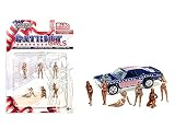 アメリカン ジオラマ 1/64 フィギア パトリオット ガールズ American Diorama Figures Patriot Girls Mijo限定 [並行輸入品]