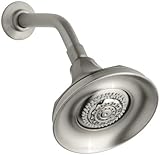 KOHLER K-444-BN Memoirs Multifunction Showerhead, Vibrant Brushed Nickel [並行輸入品]