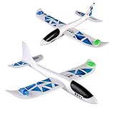 Air Planesおもちゃ、LED Night Flying投げグライダー慣性Plane Foam Aircraft Toyアウトドアスポーツfor子供男の子ギフト