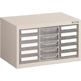 マップケースA35段541×360×330mm LA3-1W5 (プラスチックヒキダシ)