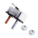 Perfk 回路ブレーカヒューズ　スタッドボルト付き　50/40/15/20/30A　12V　手動/自動リセット　全2タイプ5種電流 - 20A, 手動リセット