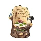 Healifty 多肉 鉢 ミニ サボテン 観葉植物 樹脂 プランター ポット 植木鉢 盆栽 かわいい 動物 切り株 装飾 置物 ヴィンテージ DIY 室内 オフィス インテリア 撮影道具