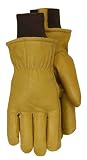 Midwest Gloves and Gear 609TLKW-XL-AZ-6 Cowhide Leather Work Glove with Thermolite Lining, X- Large 
