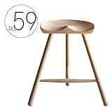 Shoemaker Chair（シューメーカーチェア）スツール 椅子 木製 北欧 おしゃれ (No,59 高さ59cm)