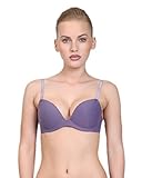 Rosme 女性用 プッシュアップブラjジャーとともに取り外し可能肩紐、コレクション Seamless Soft、サイズ 70C