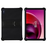 Lenovo Tab 7 ケース Lenovo Tab M10a 5G ケース SoftBank TAB7 ケース【Trocent】Lenovo Tab M10a 5G LET02 au ケース Lenovo Tab 7 10.6インチ ケース 調節可能なスタンド機能付き 防滑 四隅がエアクッション構造 耐衝撃 多機能 防塵 ソフトシリコーンカバー 撥水 耐汚れ 全面保護 脱着簡単(ブラック)