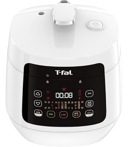 Amazon | ティファール ティファール コンパクト電気圧力鍋 ラクラ