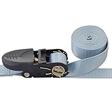 pa-man ベルト荷締機 Sフック(小型 巾25mm 固定115mm　巻取2.9m)(4本入り) RA254P