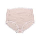 Hzjundasi マタニティ High Elasticity Cotton 下着 妊娠 High Waist Support ブリーフ