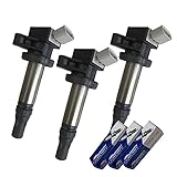 ［エムズ部品］ イグニッションコイル 19500-B2050 スパークプラグ LDK6RTA 各3本set ハイゼット S321V S331V S321W S331W エッセ L235S L245S タント L375S L385S タントエグゼ L455S L465S ミラ L275S L285S L275V L285V ムーヴ L175S L185S IC13
