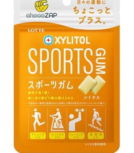 Amazon | ロッテ キシリトール スポーツガム(ミント) 21g×10個