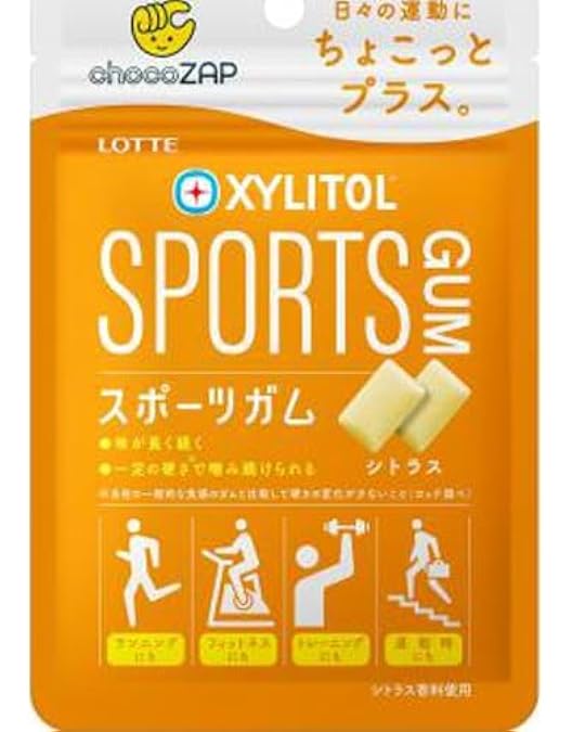 ガム商品 Amazon | ロッテ キシリトールスポーツガム ミント 21g×10個 | ロッテ
