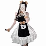 [REENEW] コスプレ セクシー エッチ 猫犬 かわいい 猫コスプレ セクシー 熊 メイド服 コスプレ セット セクシー 仮装 エプロン セクシー ロリータ 衣装 ランジェリー ベビードール