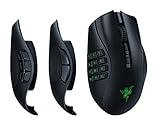 【整備済み品】Razer レイザー Naga V2 Pro ゲーミングマウス ワイヤレス 無線 最大19+1ボタン 多ボタン 多ボタンマウス サイドボタンを2/6/12ボタンに付け替え可能 ホイールの感度調節 チルトホイール HyperSpeed Wireless Bluetooth オプティカルスイッチ Chroma ナーガ ブイツー プロ ファイナルファンタジーXIV 推奨デバイス