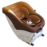 カーメイト エールベベ キュートフィックス 新生児から4歳用チャイルドシート ISOFIX取付(軽量コンパクトタイプ) キャラメルタルト
