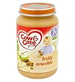 Cow & Gate Fruity Crumble from 7m Onwards 200g (Pack of 2) - 7メートル以降の200グラムから牛＆ゲートフルーティー崩れます (Cow & 