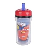 The First Years Disney Insulated Straw Cup, Pixar Cars, 9 Ounce by The First Years [並行輸入品]