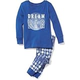 オールドネイビー OLD NAVY/ 2ピースグラフィックスリープセット ドリームブルー スリープウェア 6～12ヶ月【並行輸入】