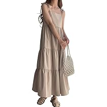 Amazon.co.jp: [拼衣坊] ショルダーリボンティアードキャミ