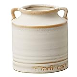 Clay製花器 Pot á épices(ポ・ア・エピス)ハンドル付きのキャニスター形状。ハンドクラフト風 × ナチュラルカントリー